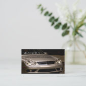 Automotive Business Cards Visitenkarte (Stehend Vorderseite)