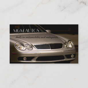 Automotive Business Cards Visitenkarte