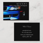Automotive Business Cards Visitenkarte (Vorne/Hinten)