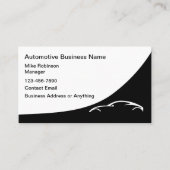 Automotive Business Services Moderne Visitenkarte (Vorderseite)