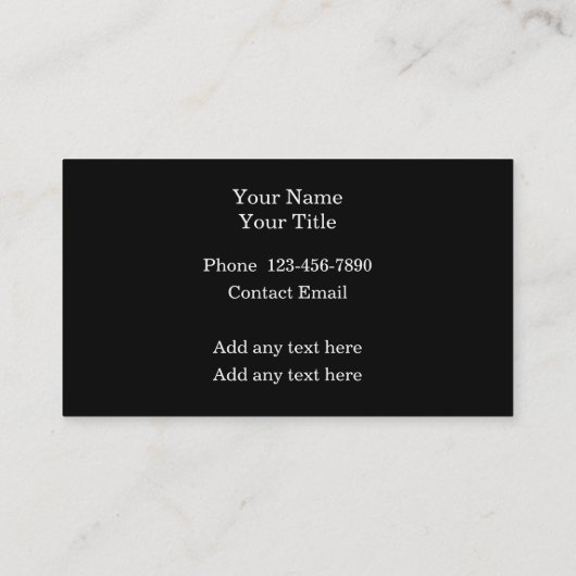 Automotive Car Detaillierte Visitenkarten neu Visitenkarte (Rückseite)