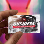 Automotive Car Wash & Auto im Detail Visitenkarte