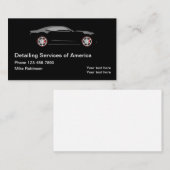Automotive Detection Services Sleek Modern Visitenkarte (Vorne/Hinten)