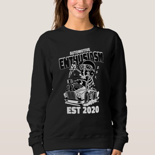 Automotive Enthusiasm Car Repair Automotive Sweatshirt (Vorderseite)
