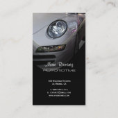 Automotive, Foto-Visitenkarten Visitenkarte (Rückseite)