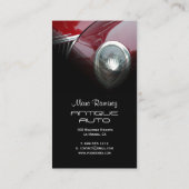 Automotive, Foto-Visitenkarten Visitenkarte (Rückseite)