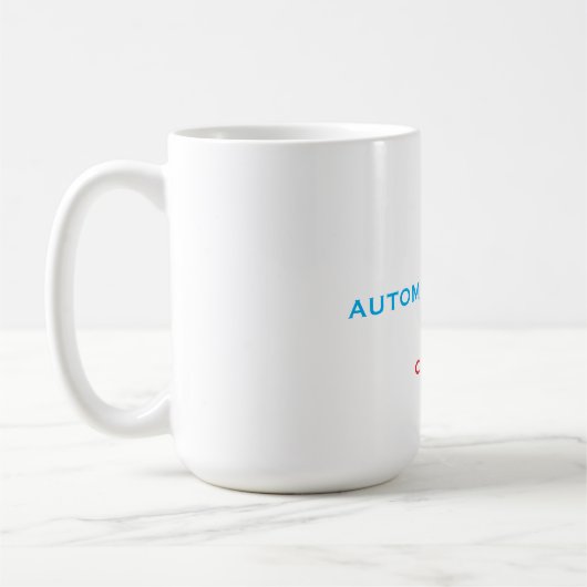 Automotive Gear Logo Kaffeetasse (Links)