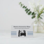Automotive Glass Repair Replacement Business Cards Visitenkarte (Stehend Vorderseite)
