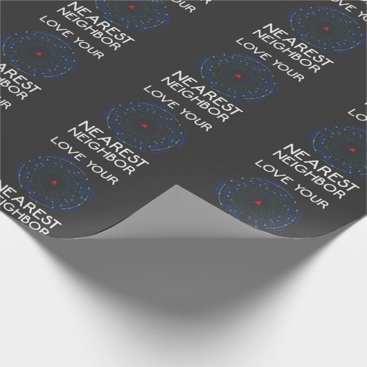 Automotive Learning Nearest Neighbor Algorithmus A Geschenkpapier (Ecke)