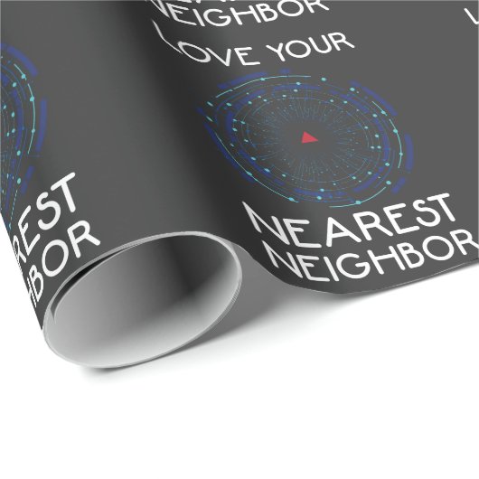 Automotive Learning Nearest Neighbor Algorithmus A Geschenkpapier (Rolleneckpunkt)