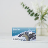 Automotive Modernes Thema Visitenkarte (Stehend Vorderseite)