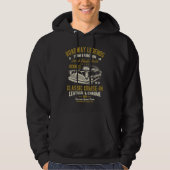 Automotive Nostalgia Classic Car Cruise in Distres Hoodie (Vorderseite)