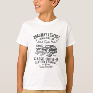 Automotive Nostalgie Clic Car Cruise-in abgenutzt T-Shirt
