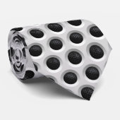 Automotive Polka Dots Grille Stil Krawatte (Gerollt)