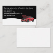 Automotive Repair And Roadside Assistance Visitenkarte (Vorne/Hinten)