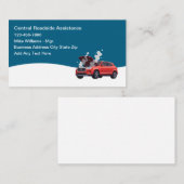 Automotive Repair Roadside Assistance Visitenkarte (Vorne/Hinten)