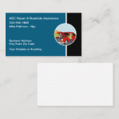 Automotive Services And Mobile Repair  Visitenkarte (Vorne/Hinten)