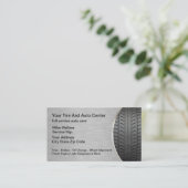 Automotive Services Moderne Visitenkarten Visitenkarte (Stehend Vorderseite)