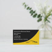 Automotive Services Modernes Business Card Design Visitenkarte (Stehend Vorderseite)