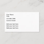 Automotive Sleek Modern Business Cards Visitenkarte (Rückseite)