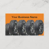 Automotive Theme Tips Business Card Visitenkarte (Vorderseite)