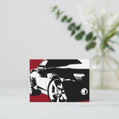 Automotive Visitenkarte (Stehend Vorderseite)