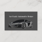 Automotive-Visitenkarten mit Coolem Faktor Visitenkarte (Vorderseite)