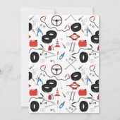 Automotive-Werkzeuge Dankeskarte (Rückseite)