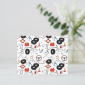 Automotive-Werkzeuge Feiertagspostkarte (Stehend Vorderseite)