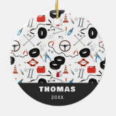 Automotive-Werkzeuge Keramik Ornament (Hinten)