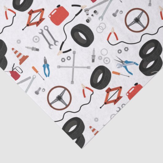 Automotive-Werkzeuge Seidenpapier (Detail)