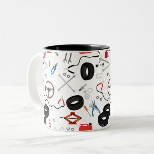 Automotive-Werkzeuge Zweifarbige Tasse