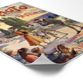 Automoto St. Etienne Vintage Poster 1905 (Ecke)