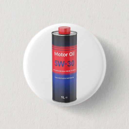 Automotoröl-Dosenflasche Button (Vorderseite)