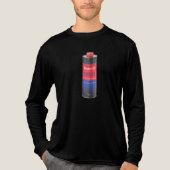 Automotoröl-Dosenflasche Tri-Blend Shirt (Vorderseite)