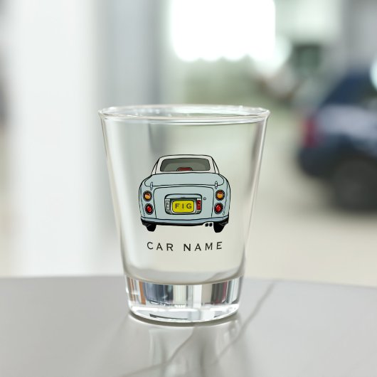 Autoname Blue Figaro Figaro Figarations Shot Glass Schnapsglas