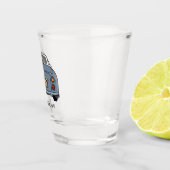 Autoname Lapis Gray Figaro Figaro Shot Glass Schnapsglas (Rechts)
