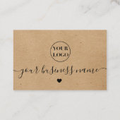 Autopapier benutzerdefiniertes Logo danke Visitenk Visitenkarte (Rückseite)