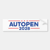 AUTOPEN 2028 AUTOAUFKLEBER (Vorne)