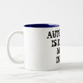 AUTOPHAGY ISST MICH UPINSIDE ZWEIFARBIGE TASSE (Links)