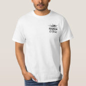Autopilot Is My Co-Pilot Aviation Humor Tee (Vorderseite)