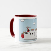 Autopilot Weihnachts-Tasse Tasse (Vorderseite Links)