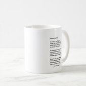 Autopsicografia, Fernando Pessoa - Kaffeetasse (VorderseiteRechts)