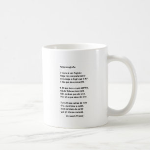 Autopsicografia, Fernando Pessoa - Kaffeetasse