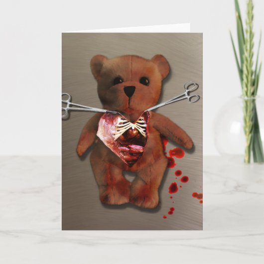 Autopsie der T. Bear Card Karte (Vorderseite)