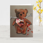Autopsie der T. Bear Card Karte (Gelbe Blume)