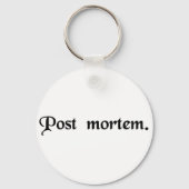 Autopsie. Schlüsselanhänger (Vorderseite)