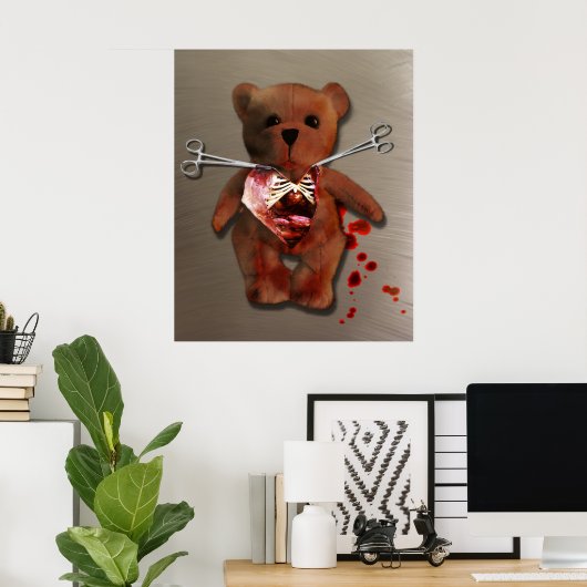 Autopsie von T. Bear Poster (Heimbüro)