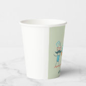 Autopsist Medizinischer Spaß mit Mustache Pappbecher (Rechts)