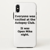 Autopsy-Club Case-Mate iPhone Hülle (Rückseite)